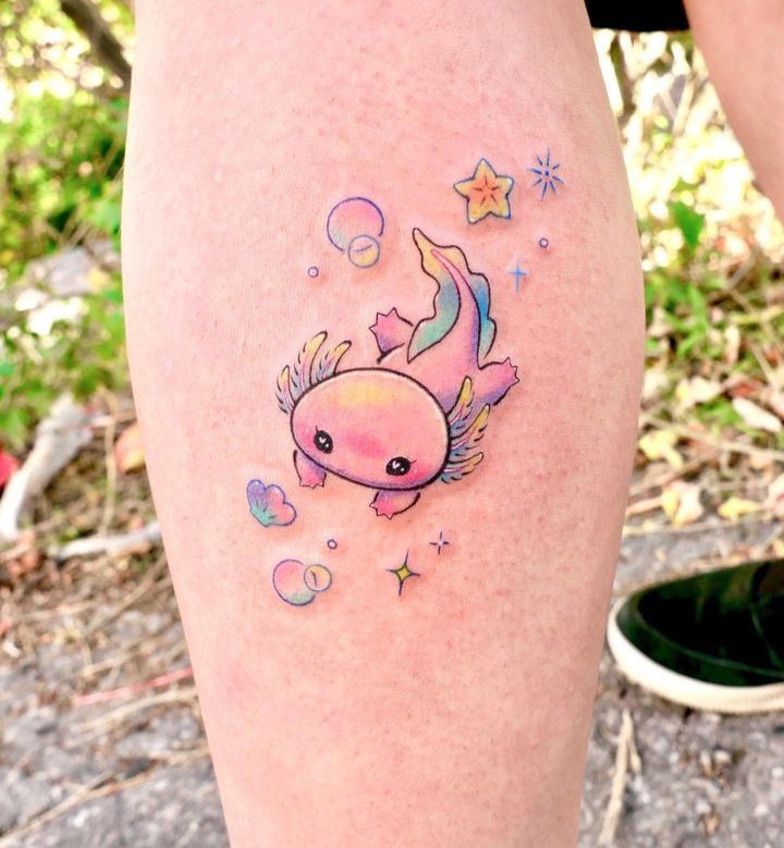 28 Axolotl Tattoo Ideas: Cute, Colorful, and Meaningful Designs Worth Exploring