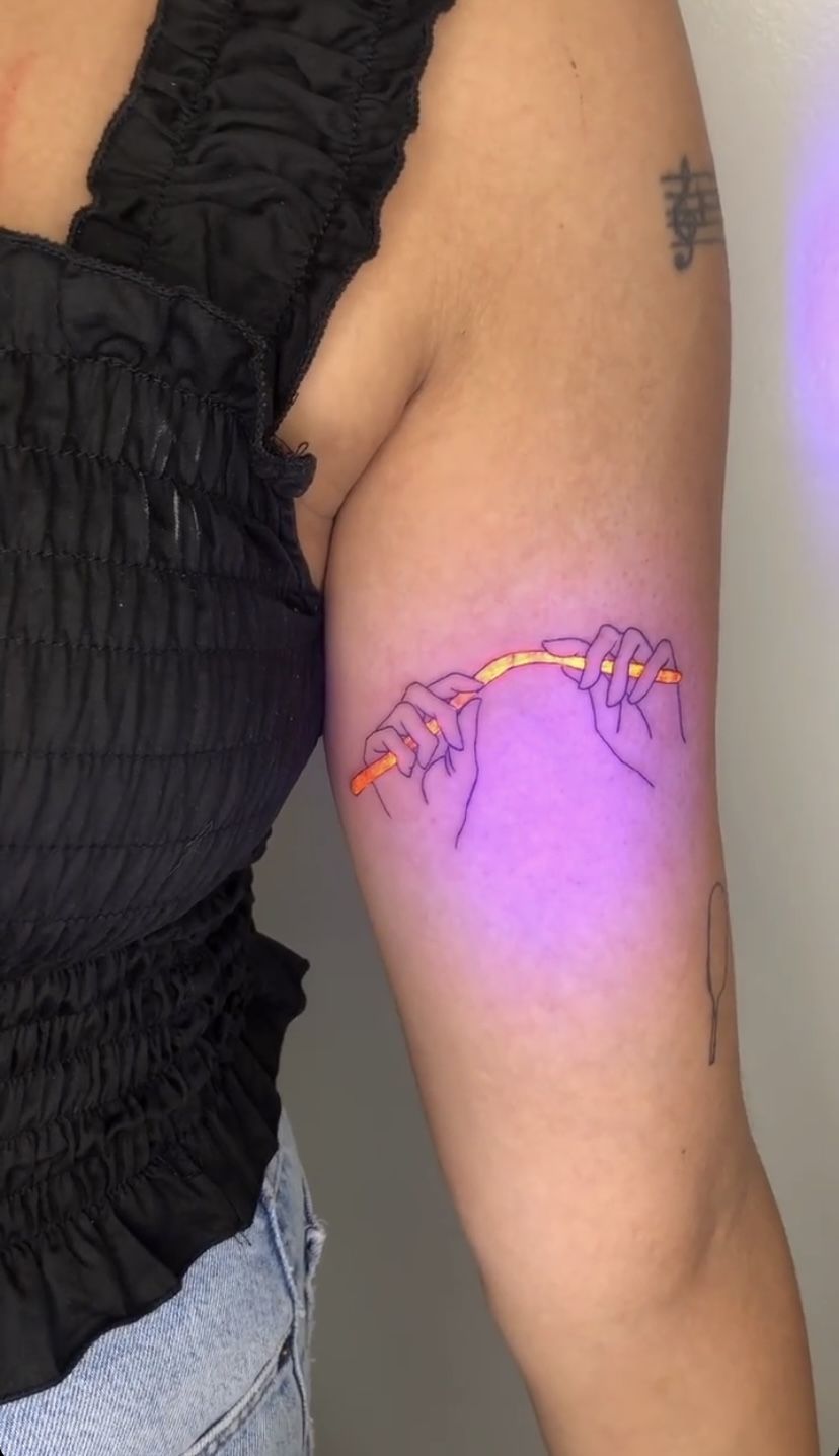30 Glow in the Dark Tattoo Ideas: Neon Ink Designs That Come Alive Under UV Light