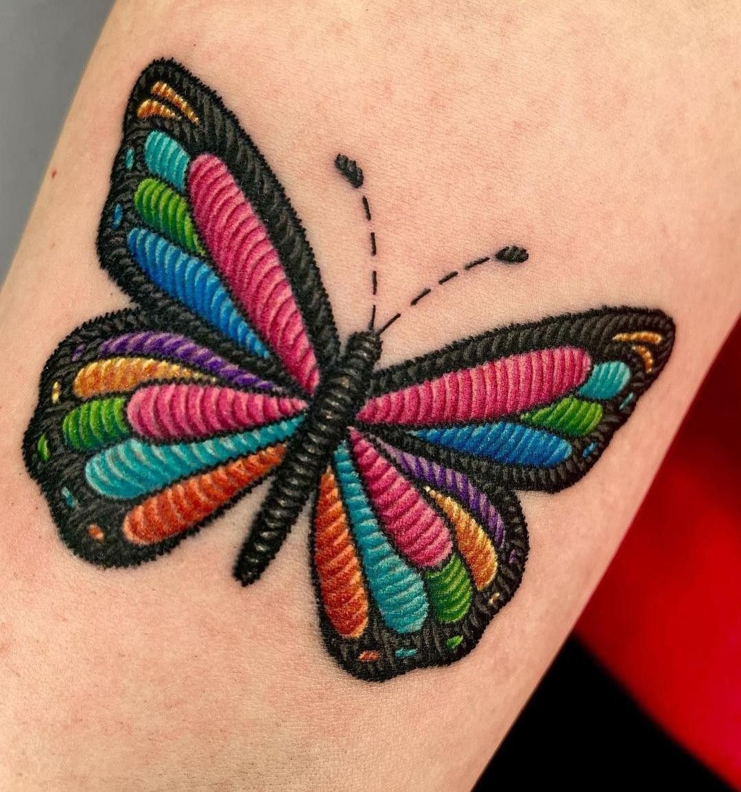 26 Embroidery Tattoo Ideas: Thread-Like Designs That Turn Skin Into Textile Art
