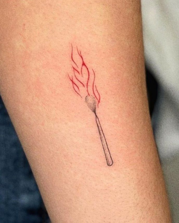 29 Matchstick Tattoo Ideas: Small Flames, Powerful Meanings, and Minimalist Designs