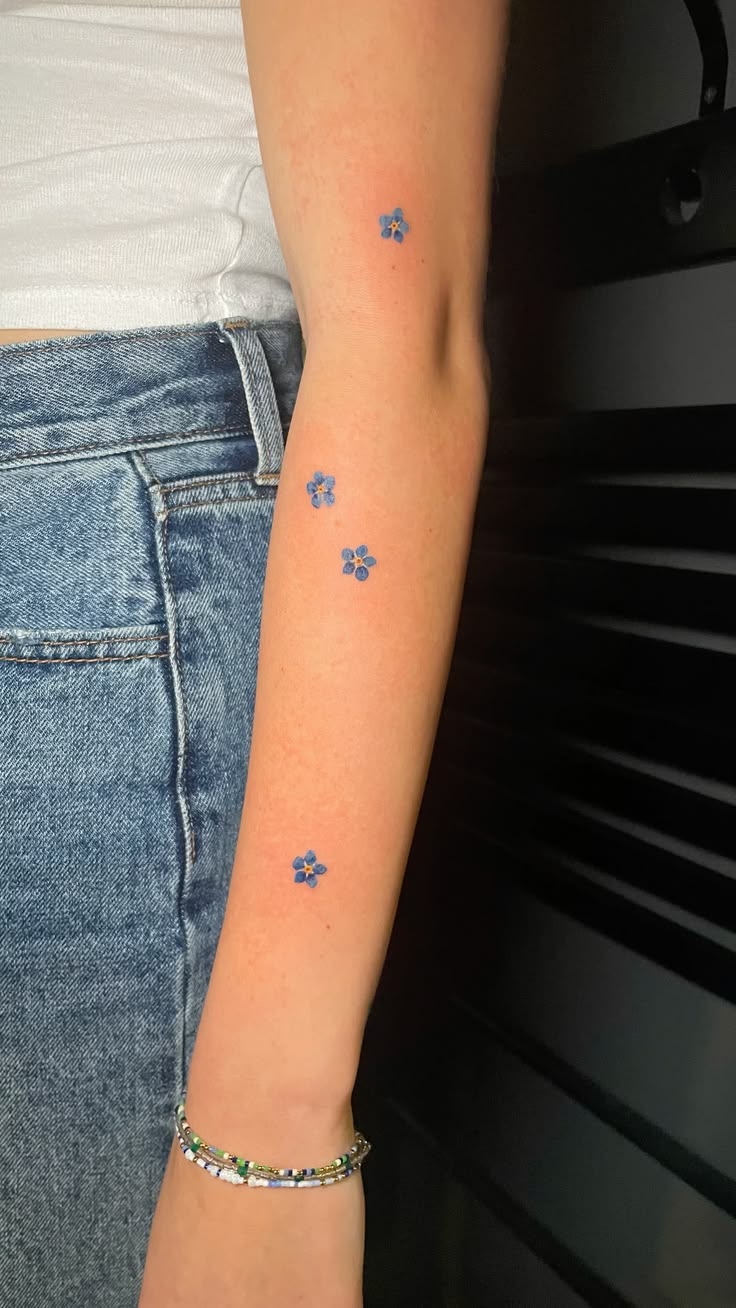 28 Forget Me Not Tattoo Ideas: Delicate Floral Designs with Timeless Meaning