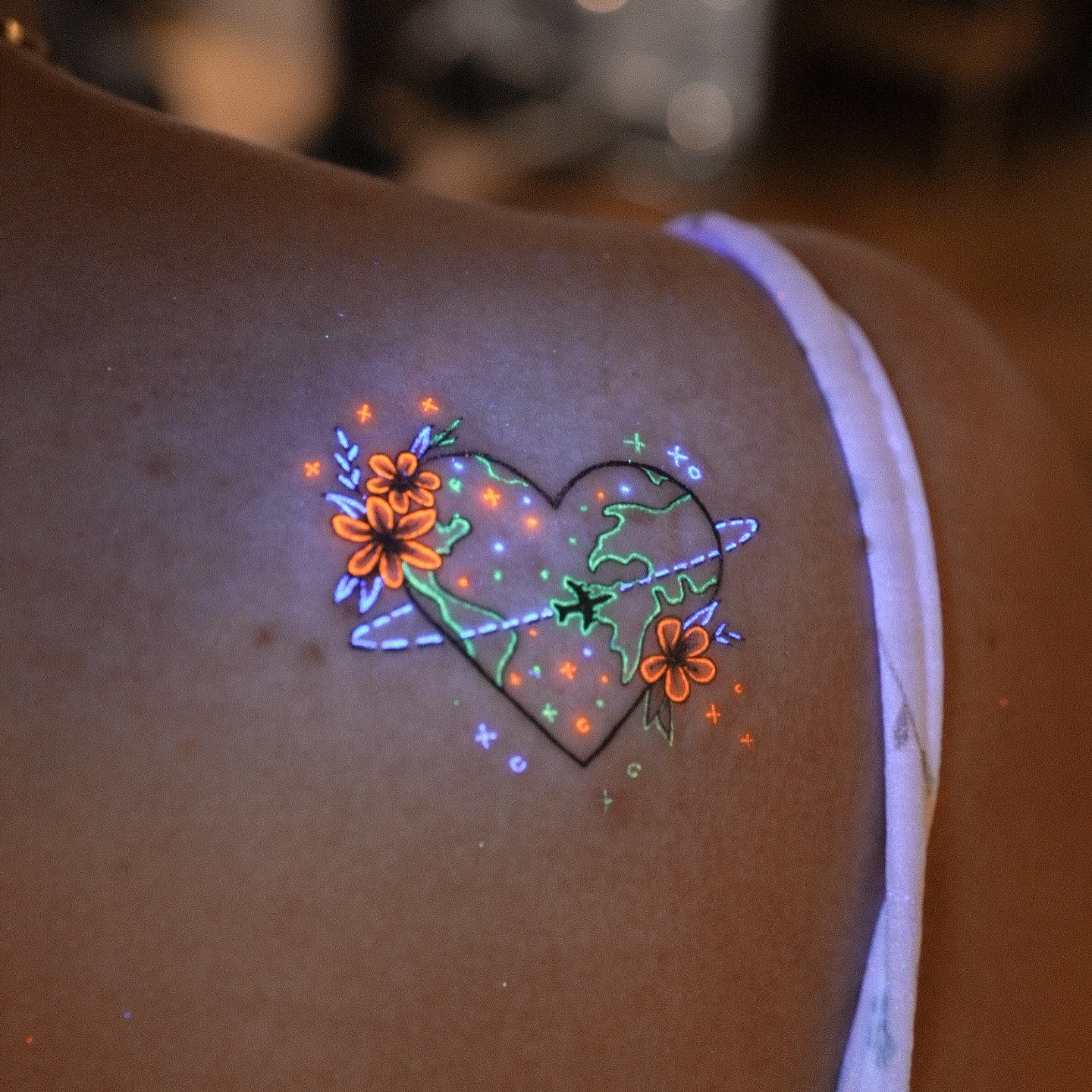 30 Glow in the Dark Tattoo Ideas: Neon Ink Designs That Come Alive Under UV Light