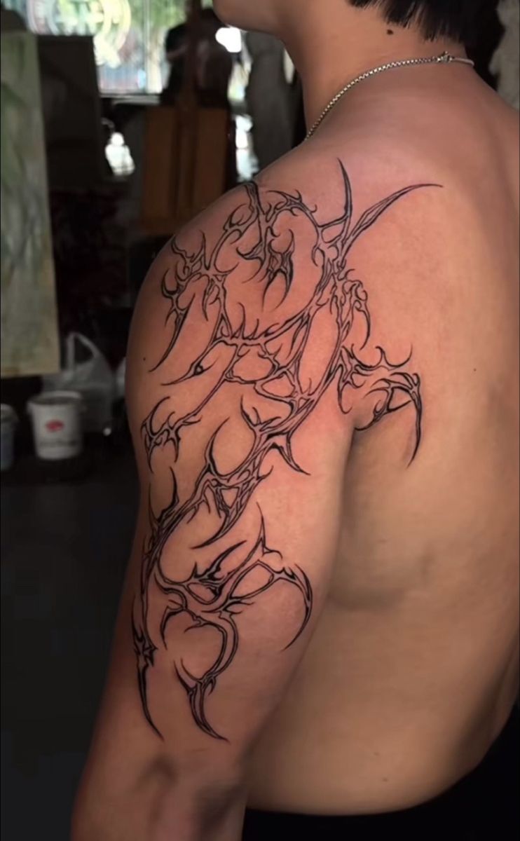 28 Cybersigilism Tattoo Ideas: Dark Lines, Digital Rituals, and Futuristic Body Art