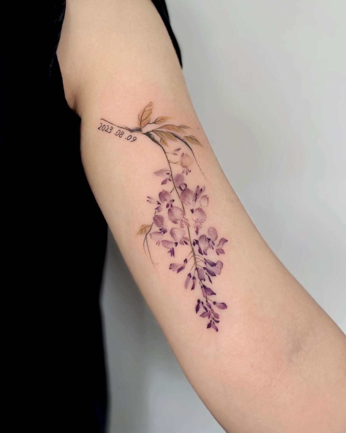 30 Beautiful Wisteria Tattoo Ideas That Capture the Romance of Nature
