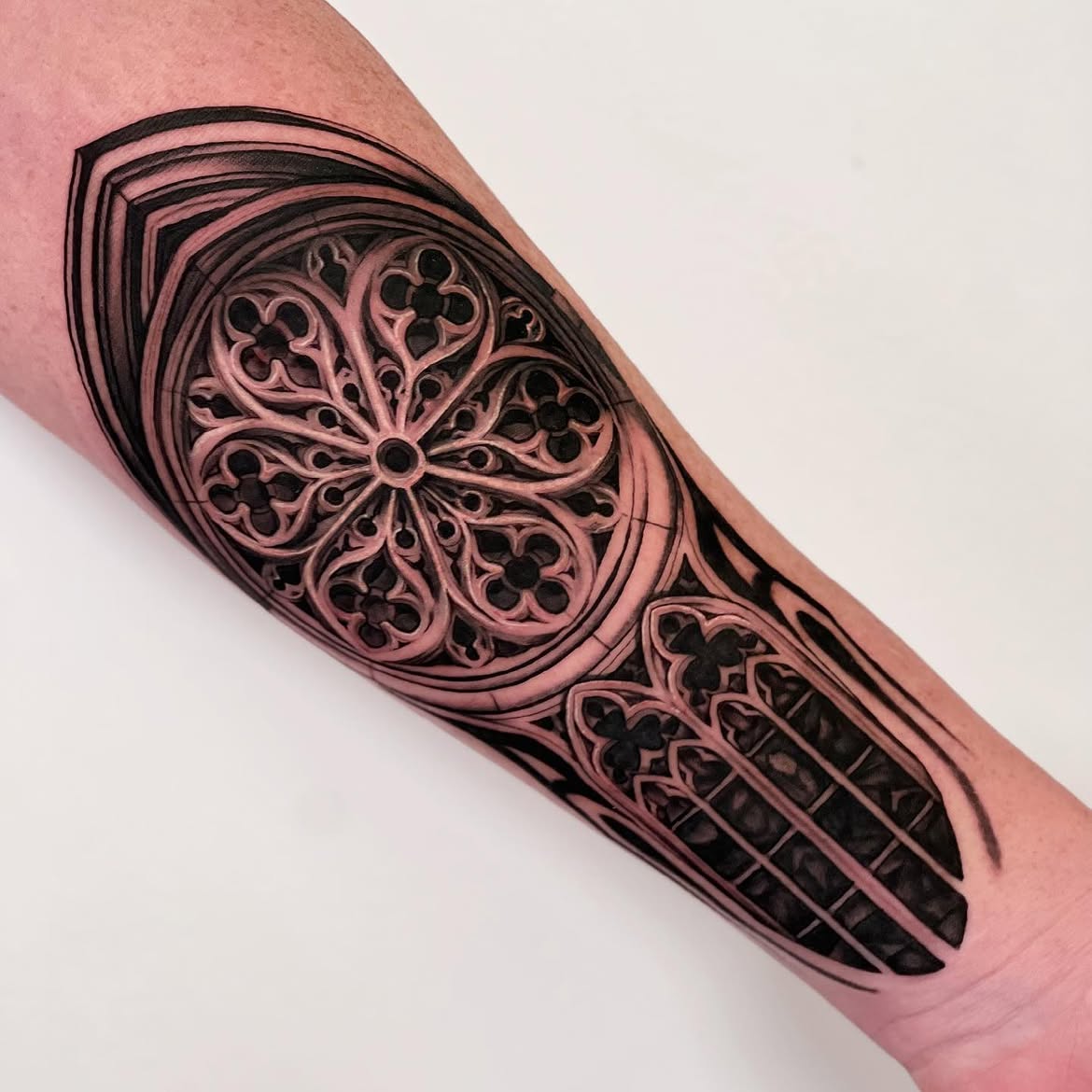 28 Stained Glass Tattoo Ideas: Color, Gothic Detail, and Timeless Designs
