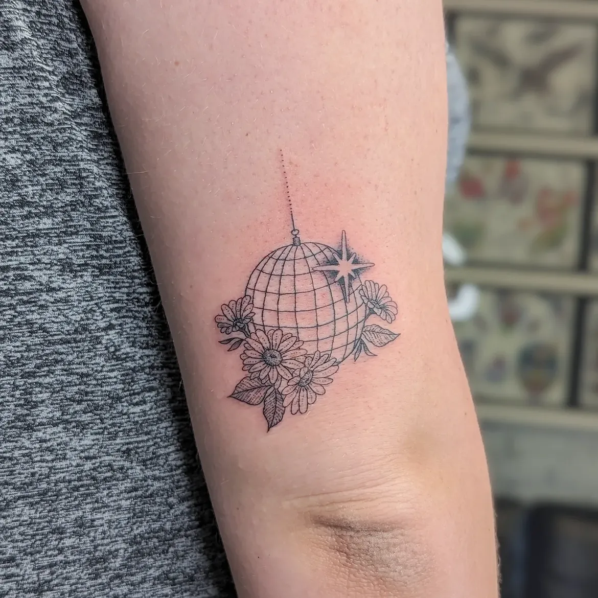 30 Disco Ball Tattoo Ideas: Creative Designs That Bring a Little Sparkle to Your Skin