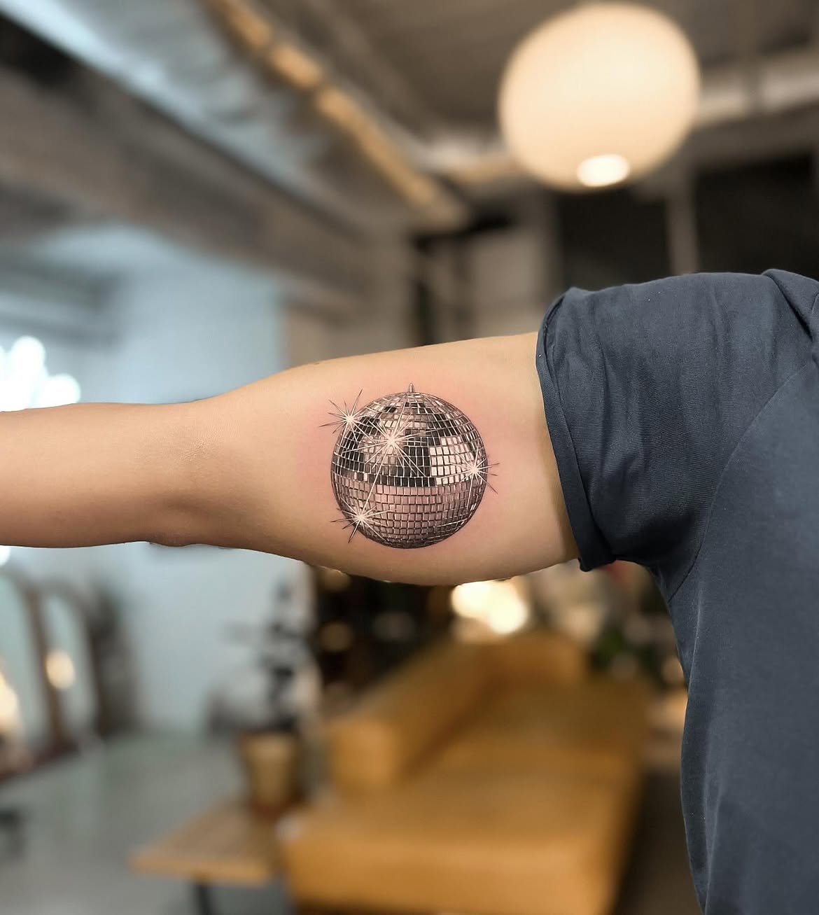 30 Disco Ball Tattoo Ideas: Creative Designs That Bring a Little Sparkle to Your Skin