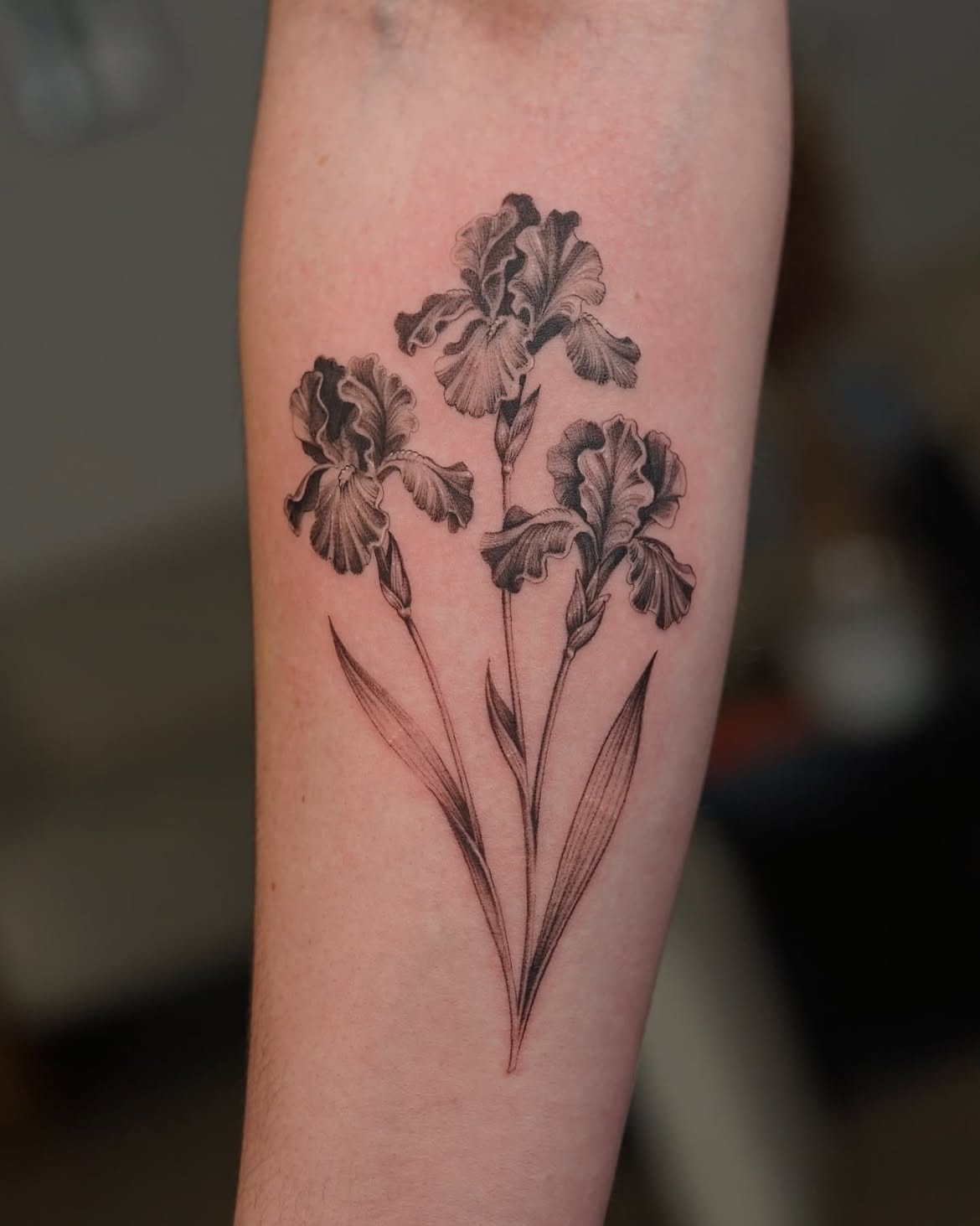 32 Iris Tattoo Ideas: Beautiful Floral Designs From Delicate Fine Line to Bold Color