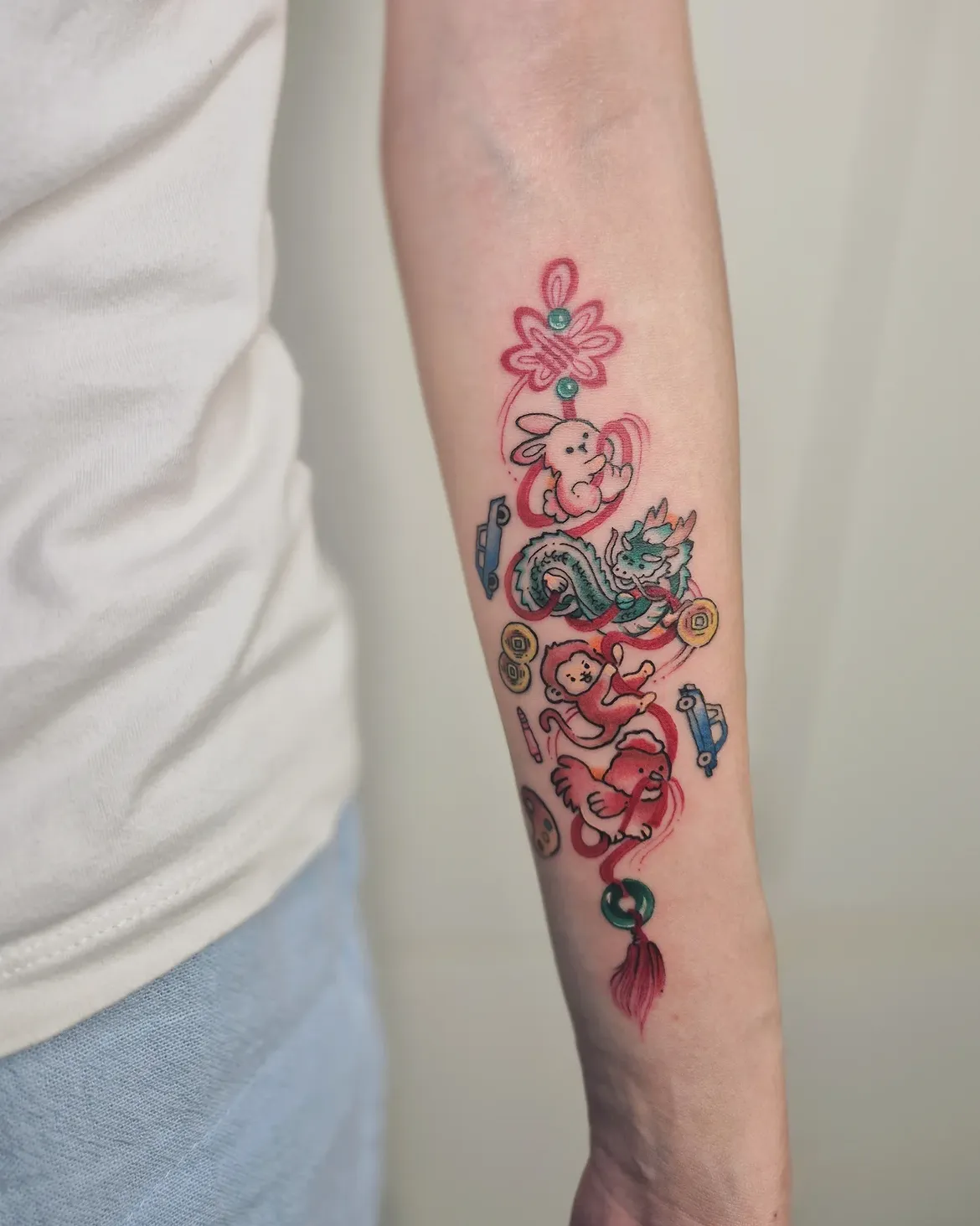 27 Chinese Zodiac Tattoo Ideas: Symbolic Designs Inspired by Animals, Folklore, and Tradition