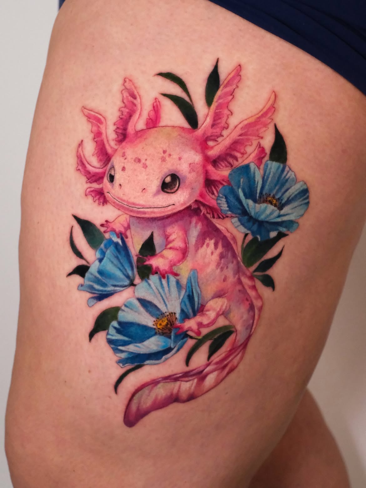 28 Axolotl Tattoo Ideas: Cute, Colorful, and Meaningful Designs Worth Exploring