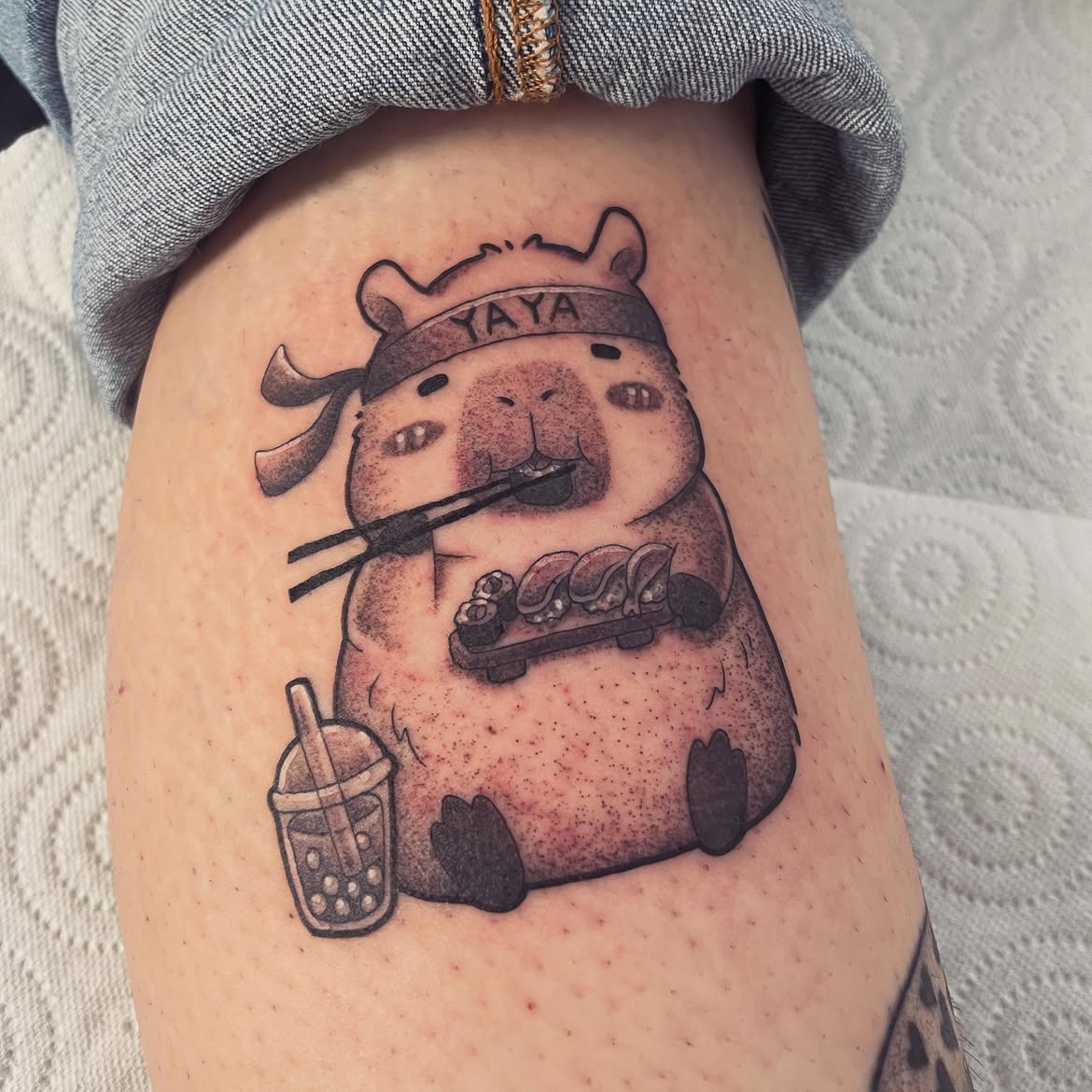 28 Cute Capybara Tattoo Ideas: Minimalist, Realistic, and Funny Designs