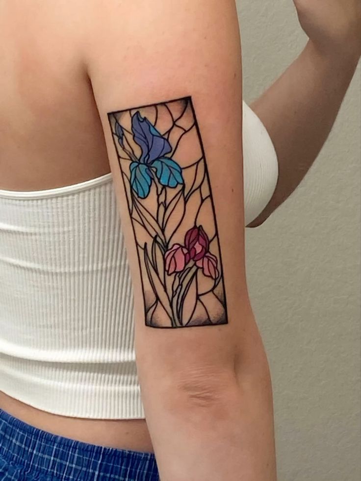 28 Stained Glass Tattoo Ideas: Color, Gothic Detail, and Timeless Designs