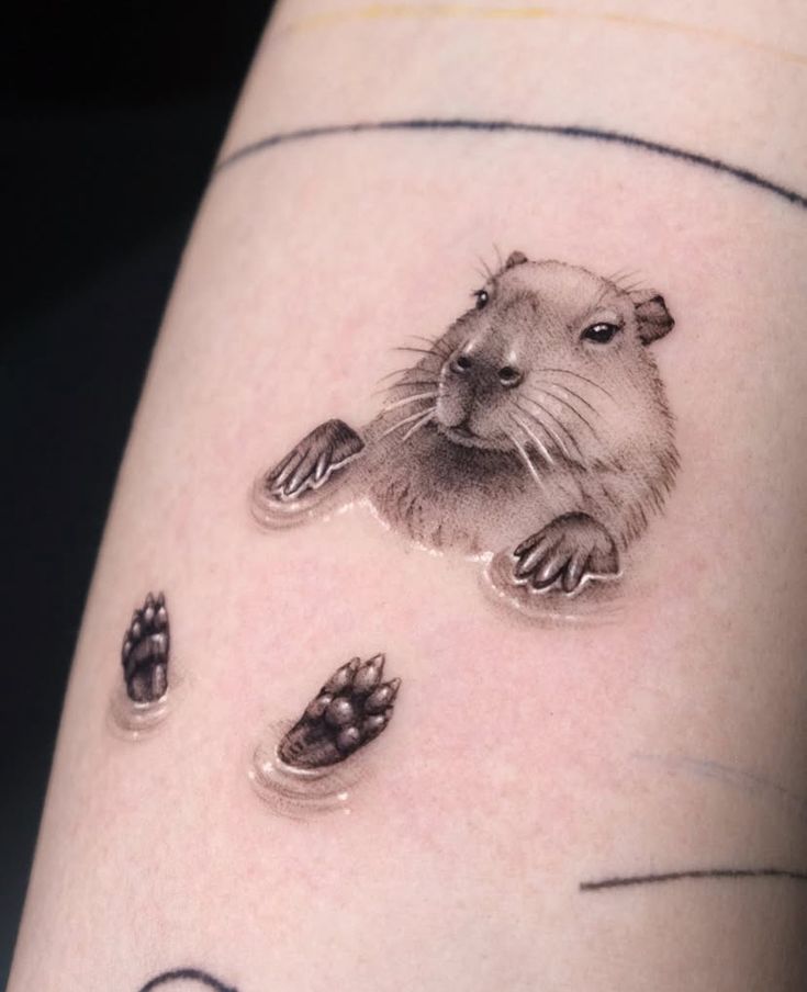 28 Cute Capybara Tattoo Ideas: Minimalist, Realistic, and Funny Designs