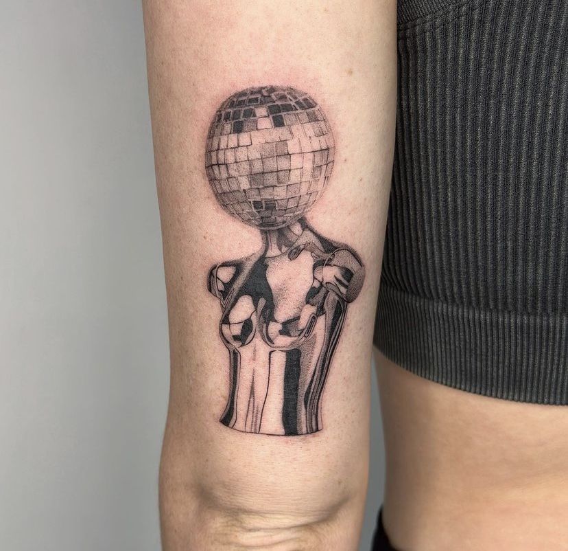 30 Disco Ball Tattoo Ideas: Creative Designs That Bring a Little Sparkle to Your Skin
