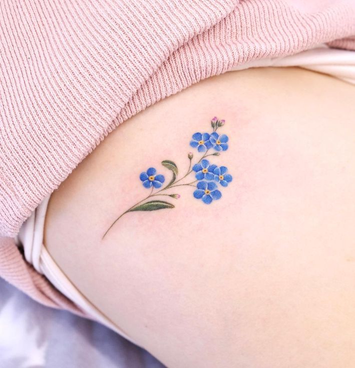 28 Forget Me Not Tattoo Ideas: Delicate Floral Designs with Timeless Meaning