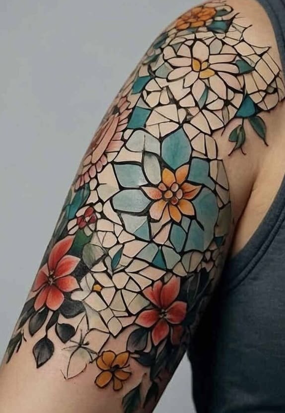 28 Stained Glass Tattoo Ideas: Color, Gothic Detail, and Timeless Designs