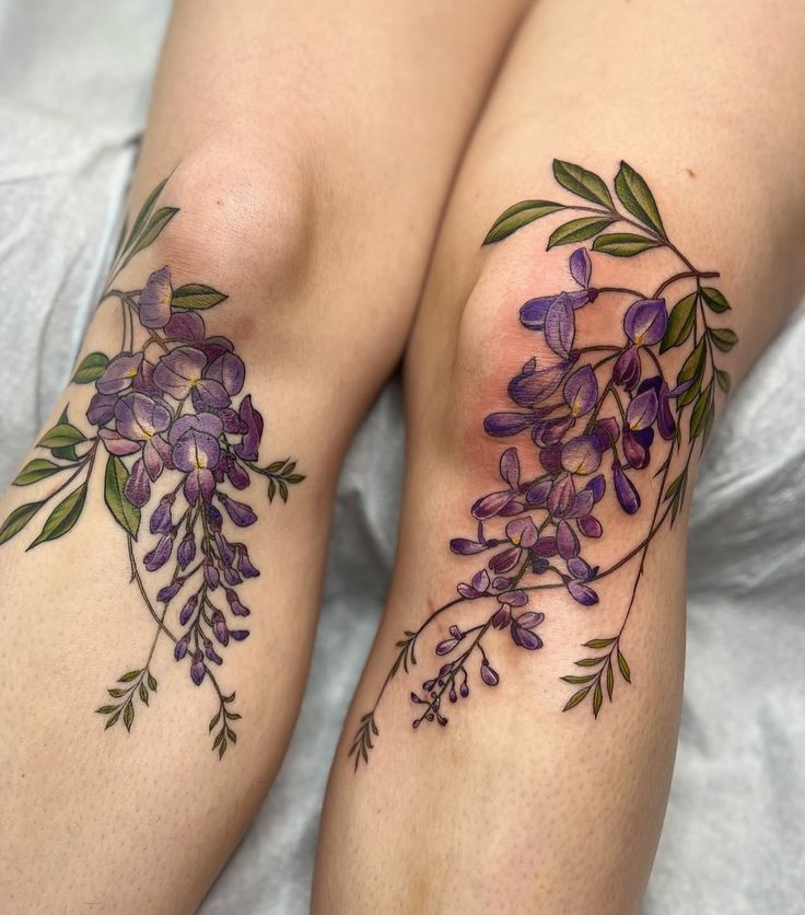 30 Beautiful Wisteria Tattoo Ideas That Capture the Romance of Nature