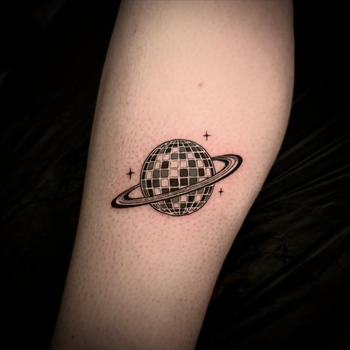 30 Disco Ball Tattoo Ideas: Creative Designs That Bring a Little Sparkle to Your Skin