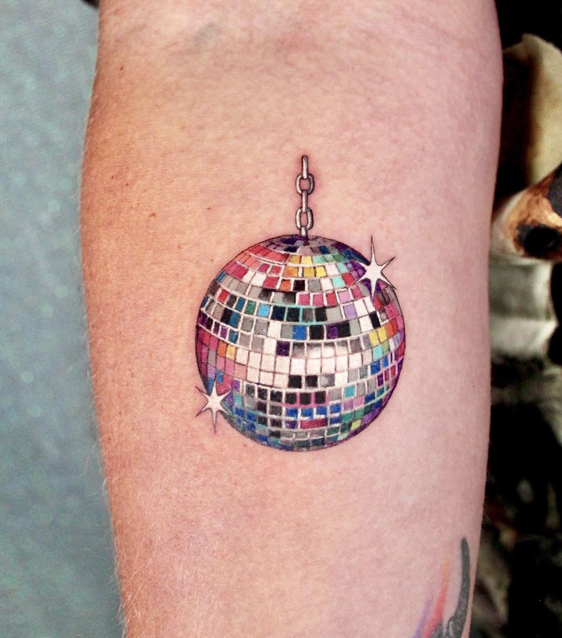30 Disco Ball Tattoo Ideas: Creative Designs That Bring a Little Sparkle to Your Skin