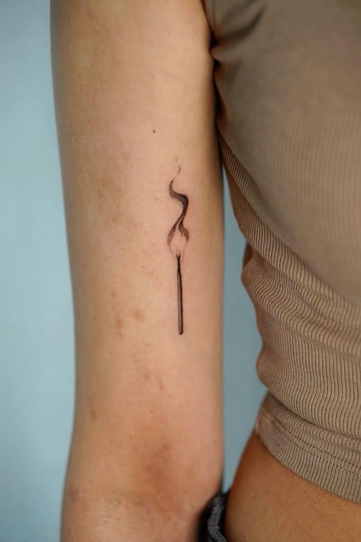 29 Matchstick Tattoo Ideas: Small Flames, Powerful Meanings, and Minimalist Designs