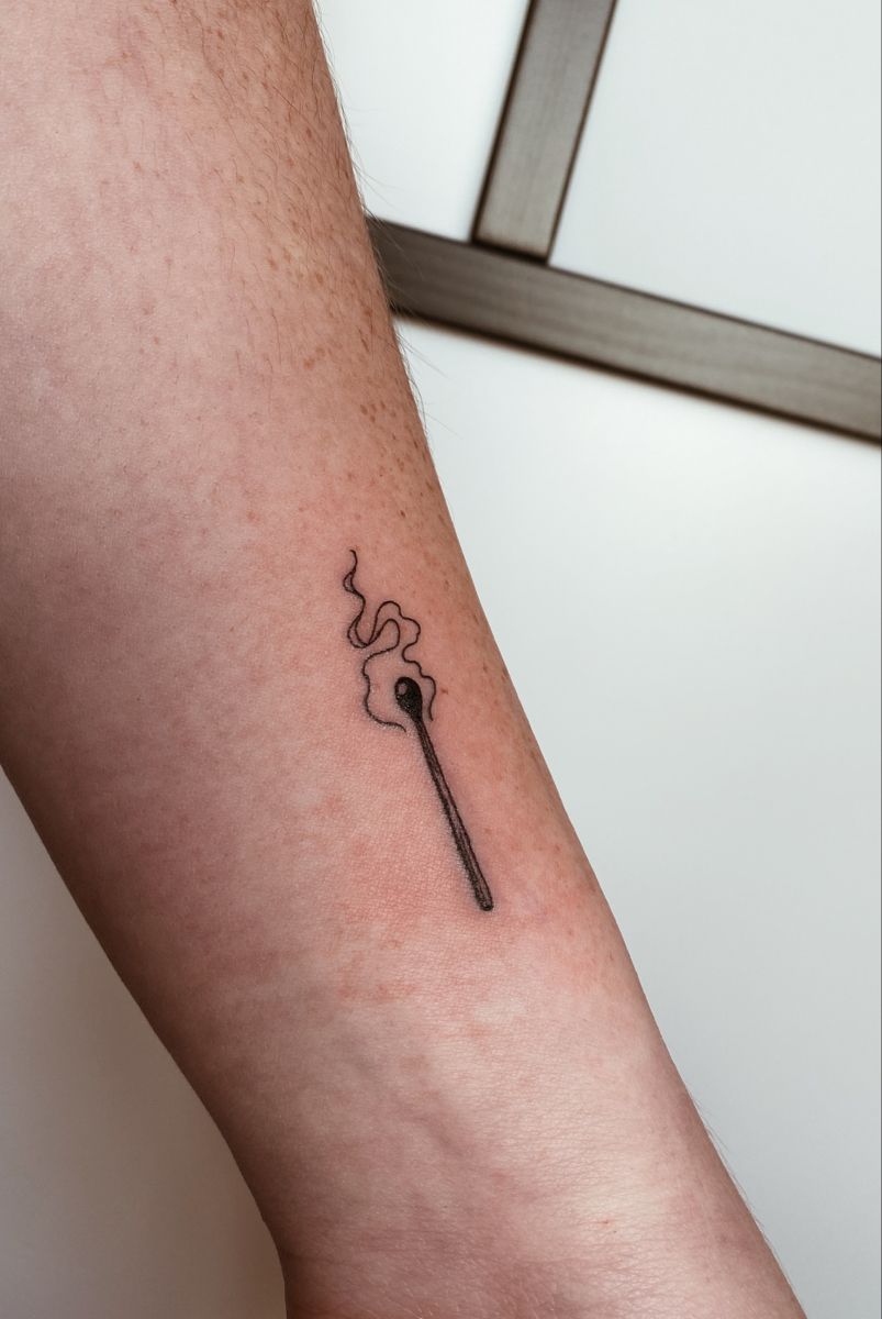 29 Matchstick Tattoo Ideas: Small Flames, Powerful Meanings, and Minimalist Designs