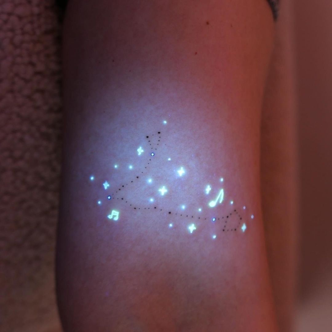 30 Glow in the Dark Tattoo Ideas: Neon Ink Designs That Come Alive Under UV Light