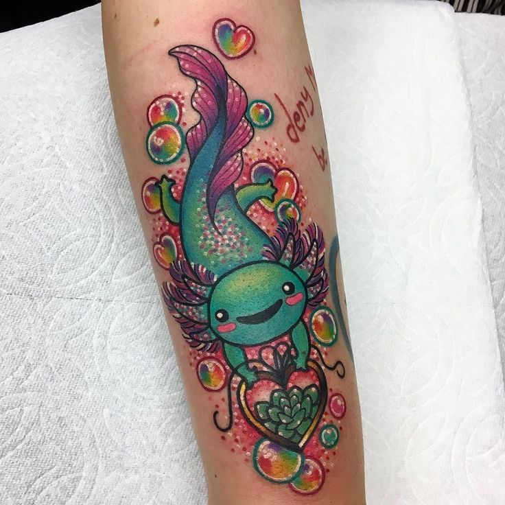28 Axolotl Tattoo Ideas: Cute, Colorful, and Meaningful Designs Worth Exploring