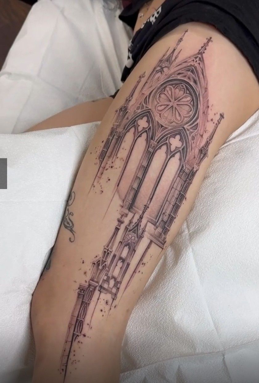 28 Stained Glass Tattoo Ideas: Color, Gothic Detail, and Timeless Designs