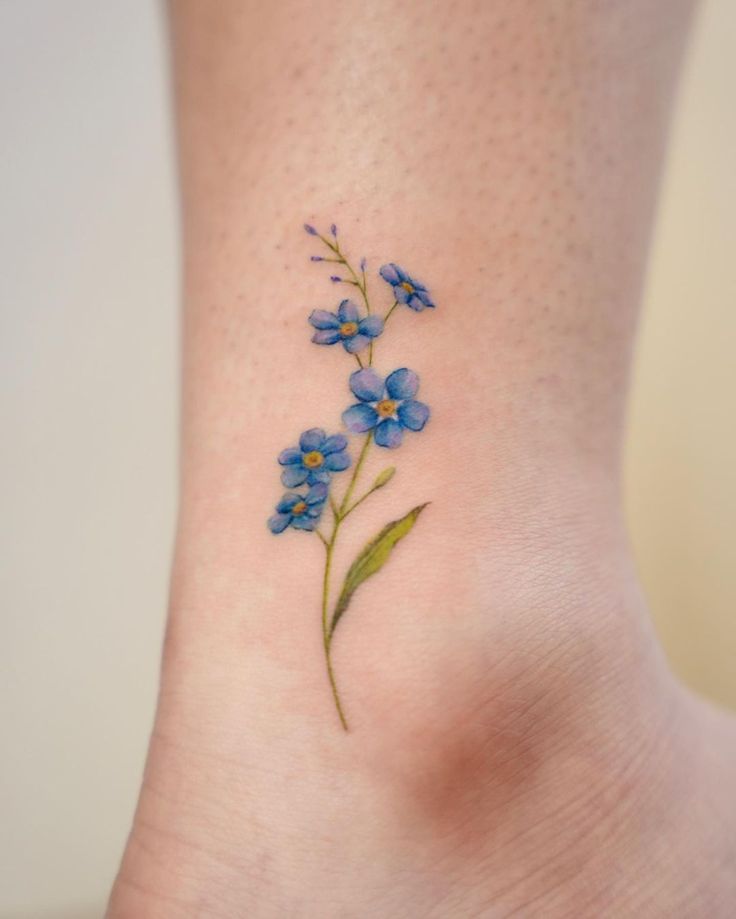 28 Forget Me Not Tattoo Ideas: Delicate Floral Designs with Timeless Meaning