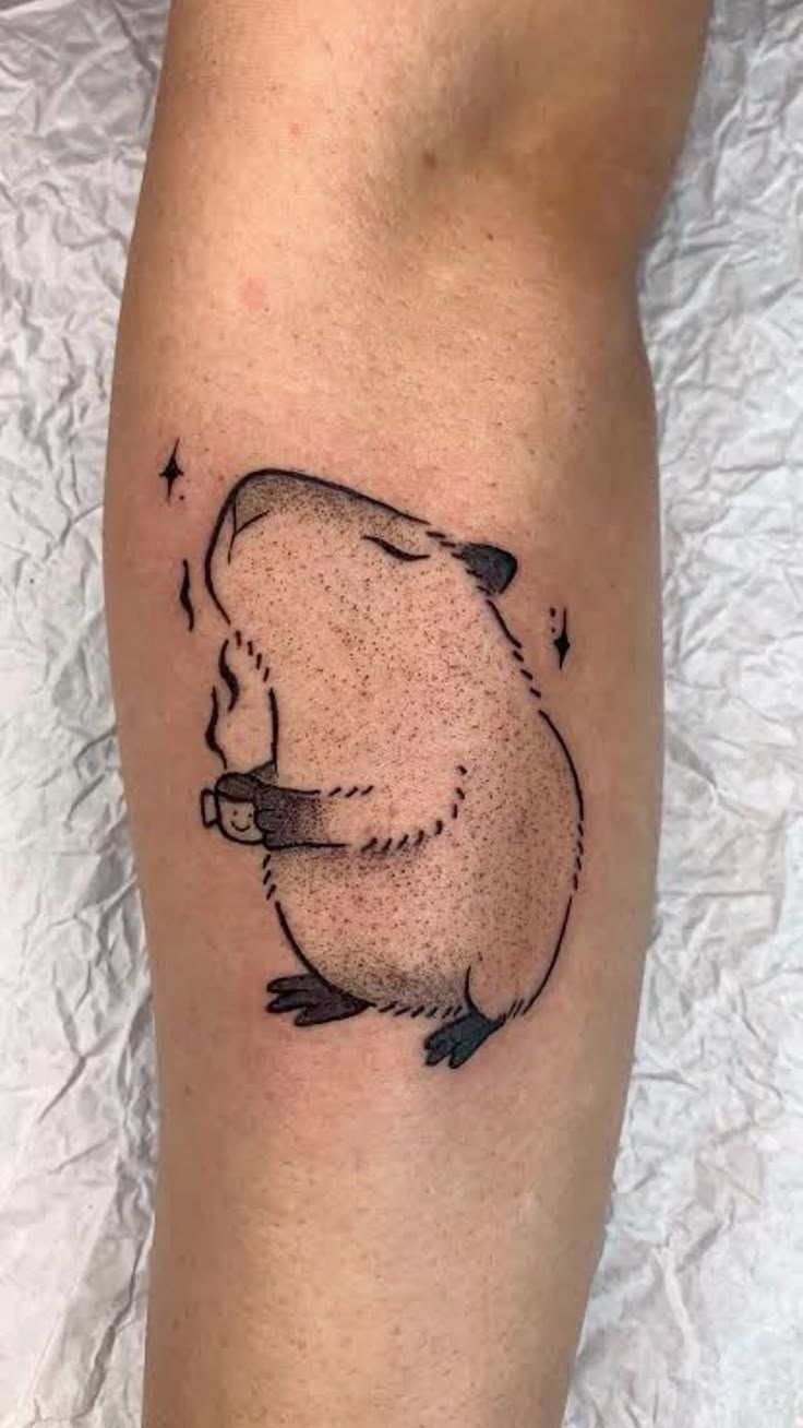 28 Cute Capybara Tattoo Ideas: Minimalist, Realistic, and Funny Designs
