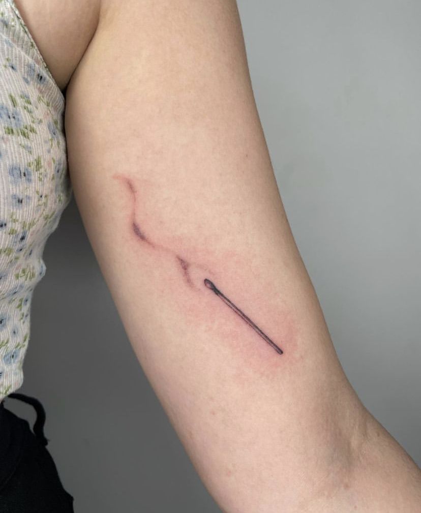 29 Matchstick Tattoo Ideas: Small Flames, Powerful Meanings, and Minimalist Designs