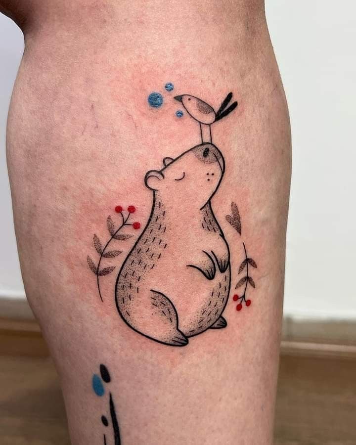 28 Cute Capybara Tattoo Ideas: Minimalist, Realistic, and Funny Designs