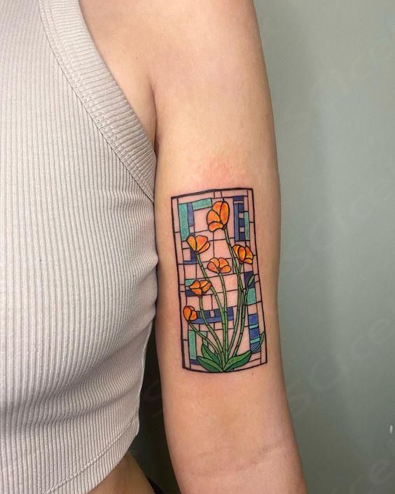 28 Stained Glass Tattoo Ideas: Color, Gothic Detail, and Timeless Designs